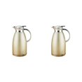 thumbnail image 1 of Yuarrent Botella termo Hervidor de agua de acero inoxidable de gran capacidad, duradero y de larga duración, de ebullición rápida Oro caqui 1.8L 2Conjunto, 1 of 6