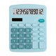 thumbnail image 1 of Calculadora de escritorio con pantalla grande, calculadora básica de escritorio, calculadora financiera simple con botones grandes, calculadora de funciones azul, 1 of 5