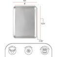 thumbnail image 4 of Fat Daddio's Natural Aluminum Quarter Sheet Pan, 2-Pack, 4 of 8