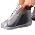 thumbnail image 2 of Unisex Waterproof Non-slip Transparent Boots Rain Shoes Cover, 2 of 3