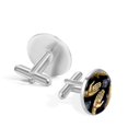 thumbnail image 3 of Praying Hands Elegant Mens Cufflinks Set for Formal Attire, Made of Stainless Steel, for Any Occasion, 3 of 6