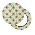 thumbnail image 2 of Fotbe Lilies Flowers Stool Covers Round,Waterproof Round Bar Stool Covers Bar Chair Covers Washable Stool Cushion Slipcover for 12-14 Inch Chair-14 inch, 2 of 7