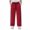 Wine, variant on UAMVSH Striped Pants for Kids Unisex Wide Leg Running Athletic Pants with Pockets High Waist Stretch Workout Outdoor Casual Sweatpants(14-16 Years,Wine)