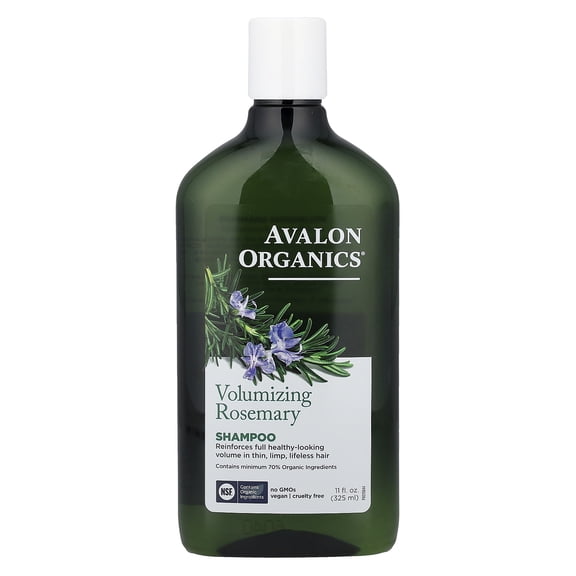 Avalon Organics Volumizing Rosemary Shampoo, 11 fl oz