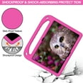 thumbnail image 2 of Allytech Kids Case for Lenovo Tab M10 TB-X505F TB-X605F, EVA Rubber Kids Friendly Shockproof Heavy Duty Protection Lightweight Handle Kickstand Feature Case Cover for Levono Tab M10, Rose, 2 of 6