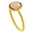 thumbnail image 5 of 18K Gold Over Brass Pink Morganite Ring s.8 Jewelry RM-1753 TGR1026_C_8, 5 of 6