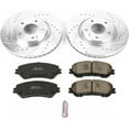 thumbnail image 3 of PowerStop Front Z23 Evolution Sport Carbon-Fiber Ceramic Brake Pad and Drilled & Slotted Rotor Kit Fits: NISSAN Select Models K7036, 3 of 10