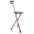thumbnail image 2 of Three-Legged Cane Stool, Non-Slip Folding Walking Stick, For Elderly Going Outside, 2 of 8