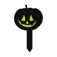 thumbnail image 3 of Halloween Yard Decorations Outdoor, Scary Outdoor Halloween Decorations, Pumpkin Decorations Outdoor, Halloween Glow in The Dark, 1 Piece Pumpkin Silhouette Acrylic Lawn Stake, 3 of 8