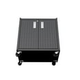 thumbnail image 6 of Fortress Textured Metal 31.5" Garage Mobile Cabinet with 2 Adjustable Shelves y, 6 of 10