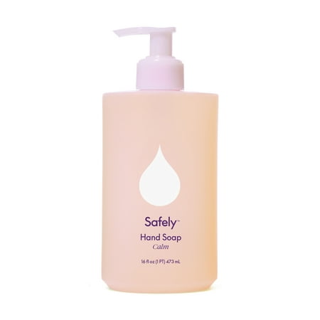 Safely Hand Soap, Naturally Hydrating Hand Soap, Calm Scent, 16 fl oz