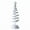 Color:White,Style,spiral tree, variant on Christmas Tree with LED Light Star Toppers Battery Operated Light Up Tree Christmas Decorations Desktop Ornaments Home