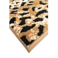thumbnail image 3 of Furnish My Place Indoor Leopard Print Rug with Jute Backing - 2 ft. x 4 ft., Beige, Contemporary, Area Rug for Living Room, Bedroom, Hallway, 3 of 9