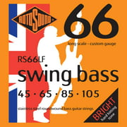 Rotosound RS66LF Swing Bass 66 Stainless Steel Bass Guitar Strings (45-105)