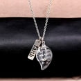 thumbnail image 7 of Uloveido Mustard Seed Faith Christian Religious Pendant Necklace, Stainless Steel, Charm Leaf Design Openable Bottle Case Y756-1, 7 of 7