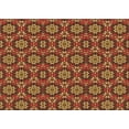 thumbnail image 1 of Ahgly Company Indoor Rectangle Patterned Carrot Orange Area Rugs, 8' x 10', 1 of 6