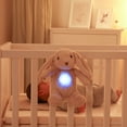 thumbnail image 3 of Cloud B Love Light Buddies - Billy Bunny, Rechargeable Plush Nightlight & Sound Soother, 3 of 7