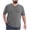 Dark Gray, variant on Fnooota Big Men's T-Shirts, V Neck Short Sleeve Casual Basic Summer Tops Classic Tees Gray Size 1XL