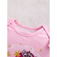 thumbnail image 6 of WIBACKER Baby Girl Clothes Summer Cute Outfits 3 6 12 18 Months Ruffle Romper & Floarl Shorts Sets for Unicorn Girls, 6 of 9