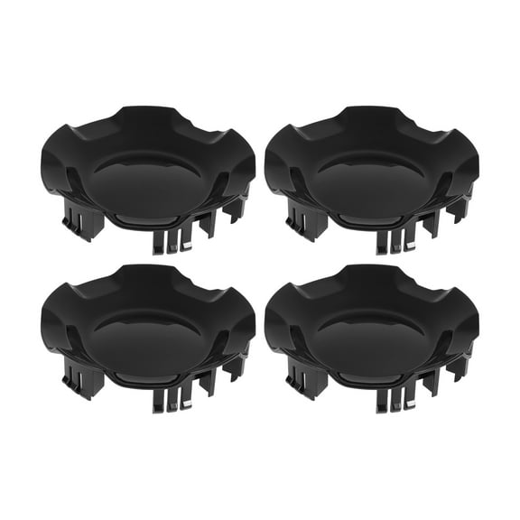 Unique Bargains Black Wheel Hub Center Cap for Chevy Avalanche (5-SPOKE 20" WHEELS ONLY) 2007-2013 No.9597686/9595152/9596007 6 Lugs 4 Pcs