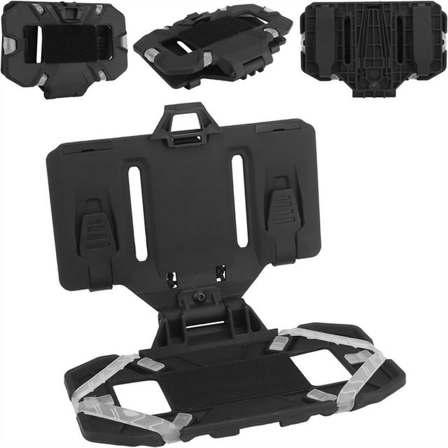 Plate Carrier Phone Mount Vest Phone Holder Foldable MOLLE Navigation Phone Carrier Board For Screen Size 4.7"-6.7"