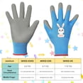 thumbnail image 2 of YSTDHL Kids Gardening Gloves, 3-Pack Gardening and DIY Gloves, Non-Slip Breathable Comfortable Safety Kids Gardening Gloves for 8-11 Years Old Rubber Palm, Waterproof and Dustproof, 2 of 8