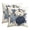 Blue Pumpkin, variant on Sm:)e Sunflower Bow Maple Leaves Pumpkin Fall Pillow Covers 18x18 Inch Set of 2, Cushion Covers for Sofa Seasonal Home Decor