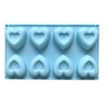 thumbnail image 2 of Msgweeeg Valentine 's Day Decor Handmade Heart-Shaped 8-Cavity Silicone Molds Valentines Chocolate and Ice Cubes Tray for Romantic DIY Treats, 2 of 9