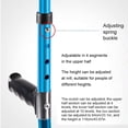 thumbnail image 4 of Muletas de antebrazo para adultos, bastón plegable portátil para caminar, muleta de bastón telescópica ajustable para personas mayores discapacitadas (paquete de 1/azul), 4 of 5