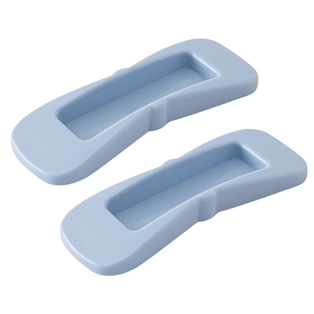 Manijas de puerta de gabinete de plástico Bewildely 2 piezas muebles de dormitorio Azul