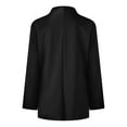 thumbnail image 4 of Dressy Blazers for Women Long Sleeve Open Front Suit Jackets Lightweight Casual Blazer Outerwear Work Clothes Ladies Clothes, 4 of 7