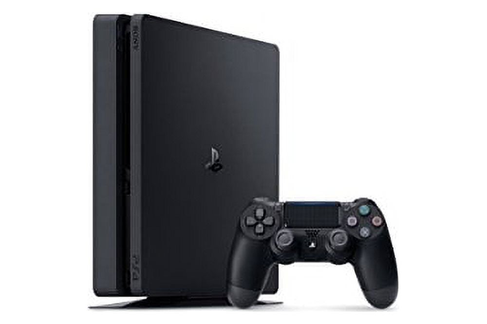 Sony PlayStation 4 Slim 500GB Jet Black Gaming Console with