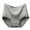 Gray, variant on Plus Size Panties for Women Tbopshirt Womens Panties Briefs,FashionSolid Briefs Comfortable CottonHigh Waist Underwear Panties,Women's Hipsters Underwear