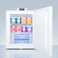 thumbnail image 4 of Commercially approved Nutrition Center series compact all-freezer in white with front lock and NIST calibrated digital temperature display, 4 of 4