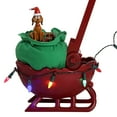 thumbnail image 6 of Mr. Christmas 34.5 in. Grinch's Animated Utility Sleigh, 6 of 6
