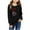 Black, variant on Long Sleeve Valentines Shirts Women Plaid Love Heart Valentine's Sweatshirts Blouse Tops