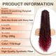 thumbnail image 2 of Trenzas sintéticas en forma de caja bohemio con cordón Lovenea de 60 cm, 2 of 8