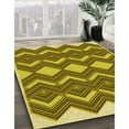 thumbnail image 2 of Ahgly Company Indoor Rectangle Patterned Dark Bronze Brown Area Rugs, 3' x 5', 2 of 6