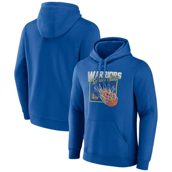 Men's Royal Golden State Warriors Alley Oop Pullover Hoodie