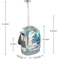 thumbnail image 6 of Tilami Rolling Backpack 19 inch with Lunch Bag Wheeled Laptop Backpack, 6 of 6