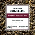 thumbnail image 5 of Tiesta Tea - First Flush Darjeeling Black Tea, Single Origin Premium Loose Leaf from India, 100% Pure Unblended High Caffeinated Tea, Hot or Iced Tea & Up to 200 Cups - 16oz Resealable Bulk Pouch, 5 of 9