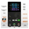 thumbnail image 4 of Laboratory DC Power Supply Adjustable Unit 30V 10A 5A 60V 3A Voltage Stabilizer Regulator USB Switching Power Source ,Voltage Consistency, 4 of 7