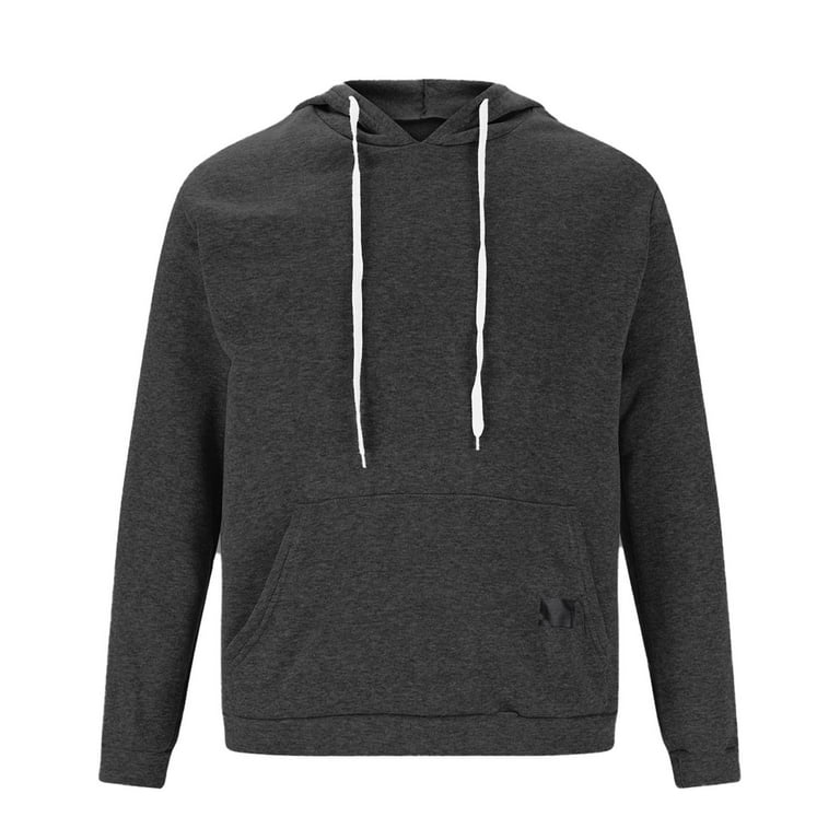 Sweatshirts for Men Loose Fitting Hoodies Men's Pullover Fleece