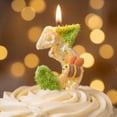 thumbnail image 4 of Themed Birthday Party Decorations, Birthday Cake Decorations, First Birthday Candle, Cake Decorations, Cute Cartoon Daisy Glitter Number Candle for Party Cake Topper and Festive, 4 of 6