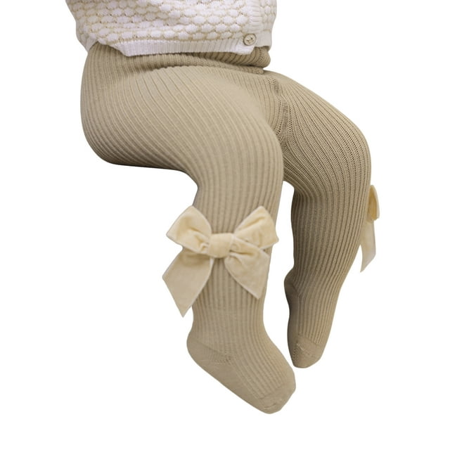 Txlixc Panties para niños, leggins de cintura alta con arco, pantalones para niñas, 6 meses - 6 años Txlixc moda