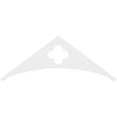 thumbnail image 2 of Ekena Millwork 72"W x 27"H x 1"P (9/12) Pitch Turner Architectural Grade PVC Gable Pediment, 2 of 5