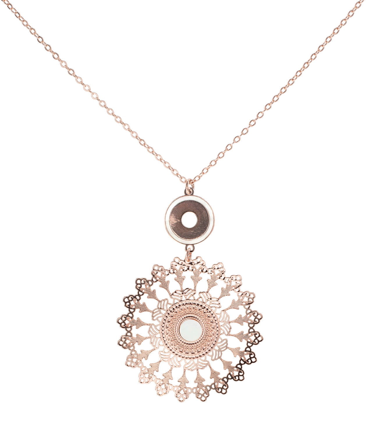 Rose Gold Mandala - Mother of Pearl 