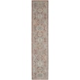 thumbnail image 3 of Nourison Enchanting Home Farmhouse & Country Blue/Brick 2'7" x 12' Area Rug, (3x12), 3 of 8