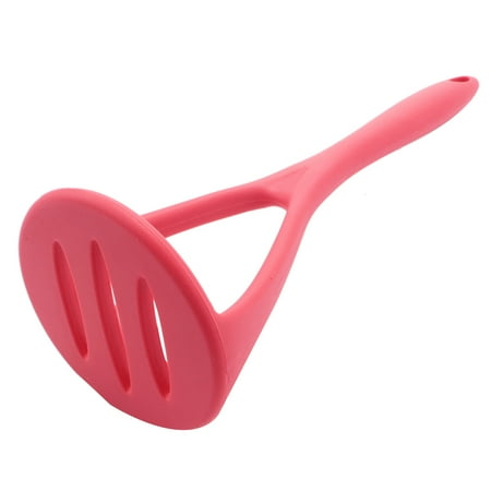

New Silicone Potato Pressure Mud Mashed Potato Pressed Masher For Fruit Hotel Restaurant Use Red