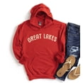 thumbnail image 3 of GREAT LAKES Graphic Unisex Fleece Hooded Sweatshirt, 3 of 7